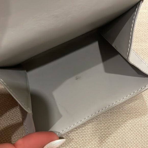 Vintage💚Louis Vuitton💚Monogram Patent Vernis Elise Wallet Perle - Picture 12 of 14